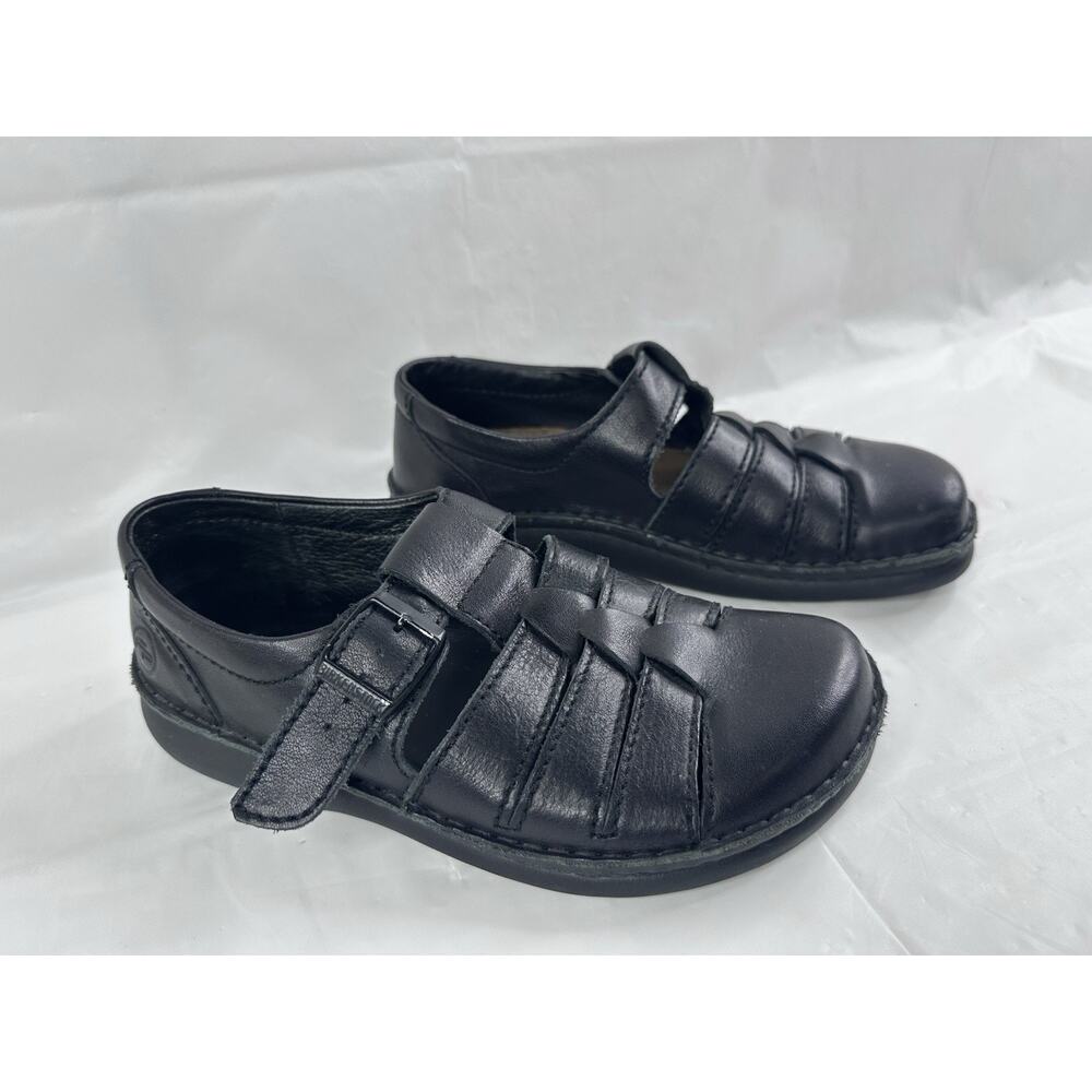Footprints by Birkenstock Women 37 Sandals Madeira Fisherman Leather Comfort